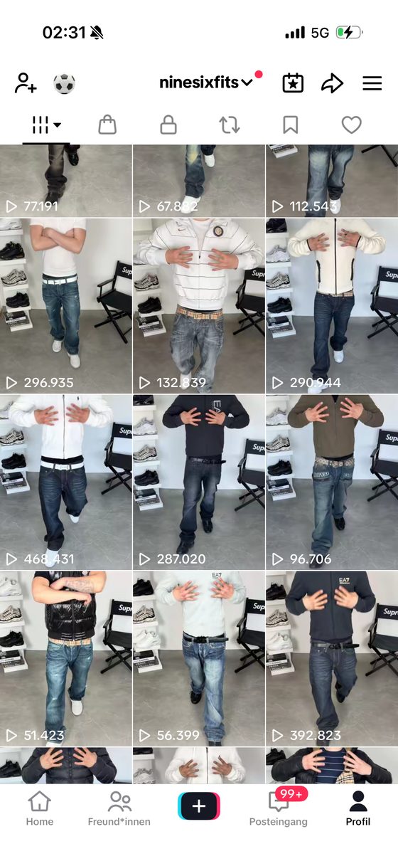 Virale Videos bei @ninesixfits — 468K & 392K Views