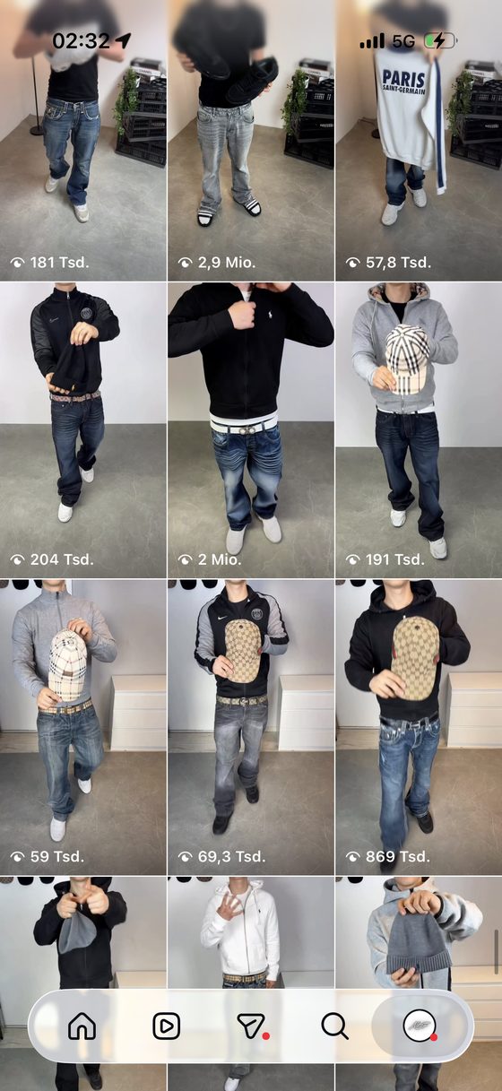 Virale Videos bei @ninesixfits — bis 2,9 Mio. Views